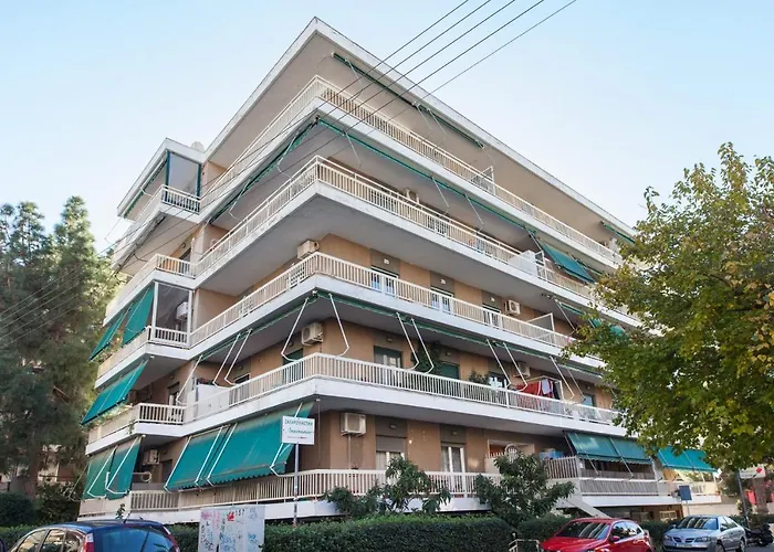 Stylish New Paradise Apt For 2 In Marousi